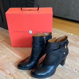 Ivanka Trump black booties “Taryn” size 8
